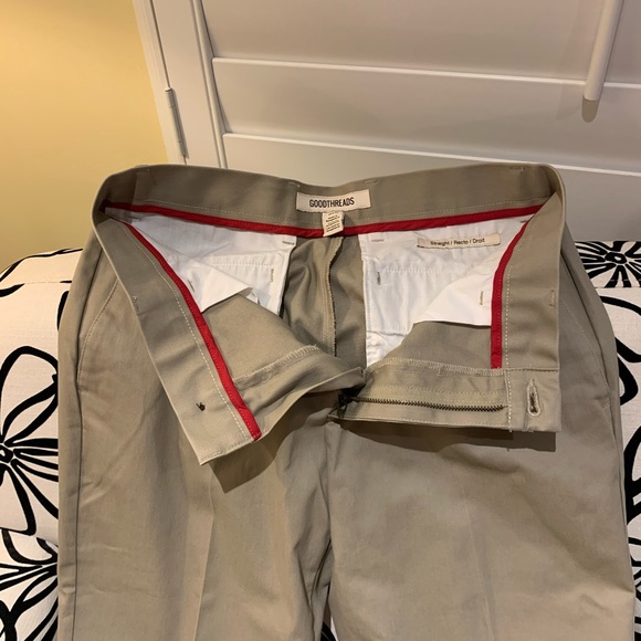 👀CLEARANCE Goodthreads Straight Wrinkle Free Dress Uniform Pants 29x32 NWOT - Picture 6 of 7